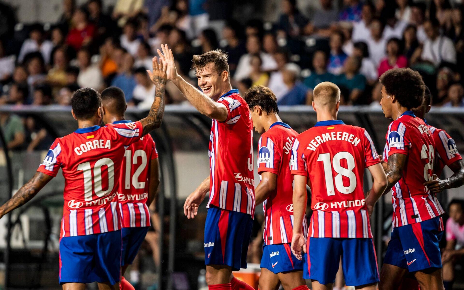 Atlético de Madrid em campo