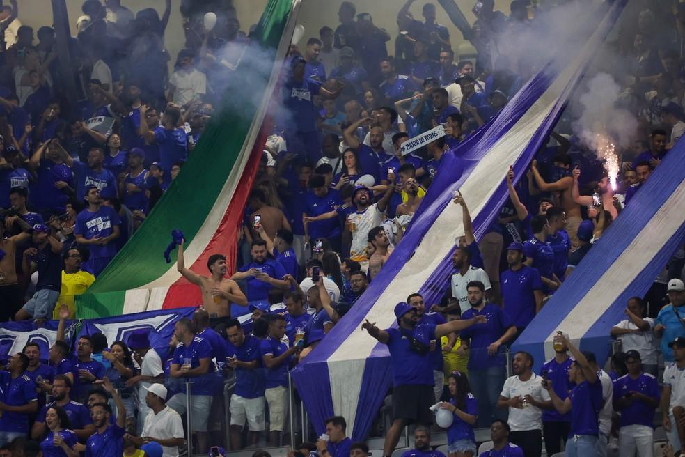 Torcida do Cruzeiro no Mineirão