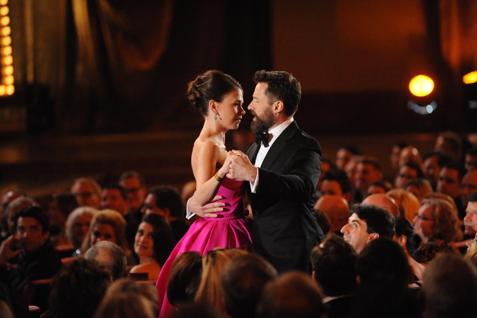 Hugh Jackman e Sutton Foster