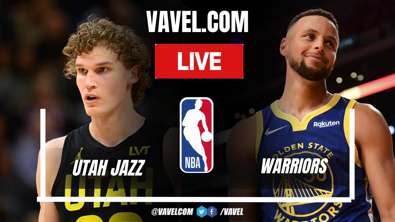 Utah Jazz vs Golden State Warriors - Atualizações ao Vivo