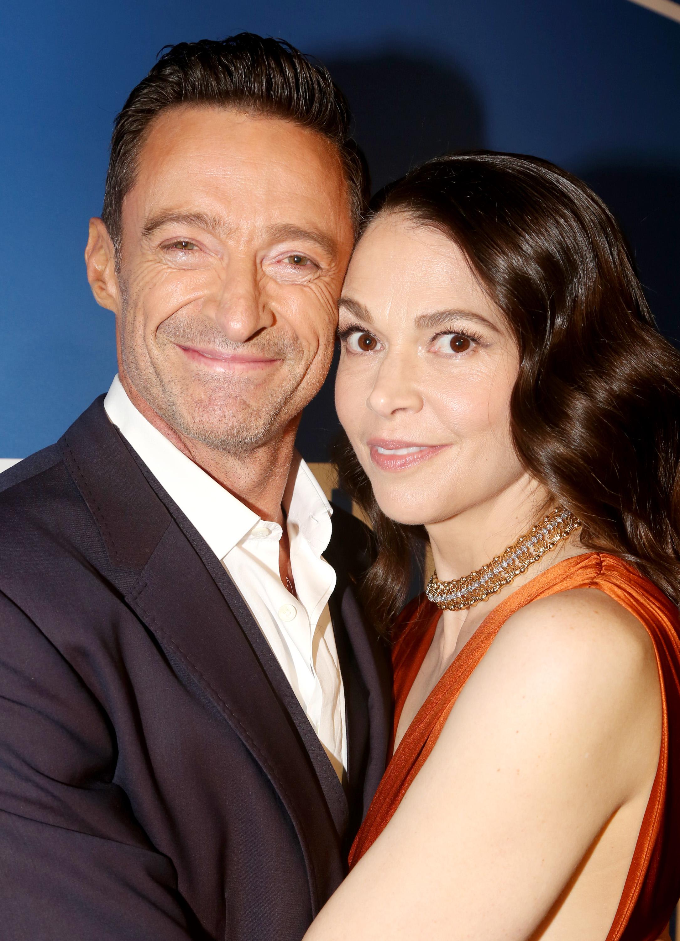 Hugh Jackman e Sutton Foster