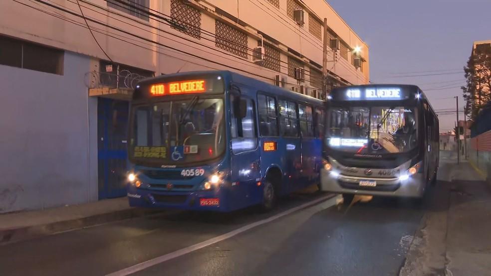 Ônibus do transporte coletivo de Belo Horizonte