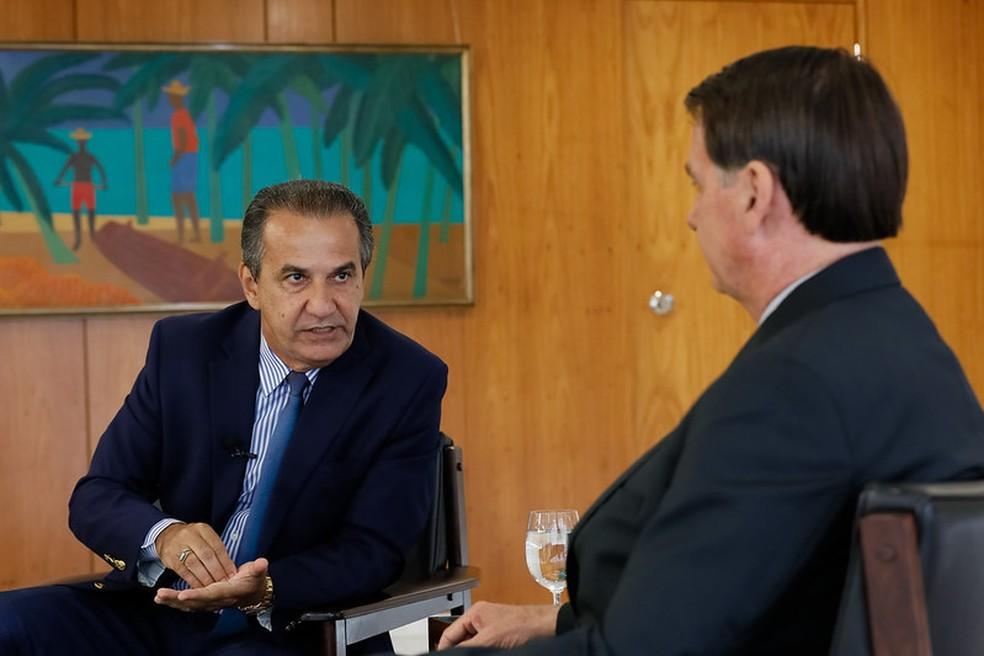 Imagem de Bolsonaro e Malafaia