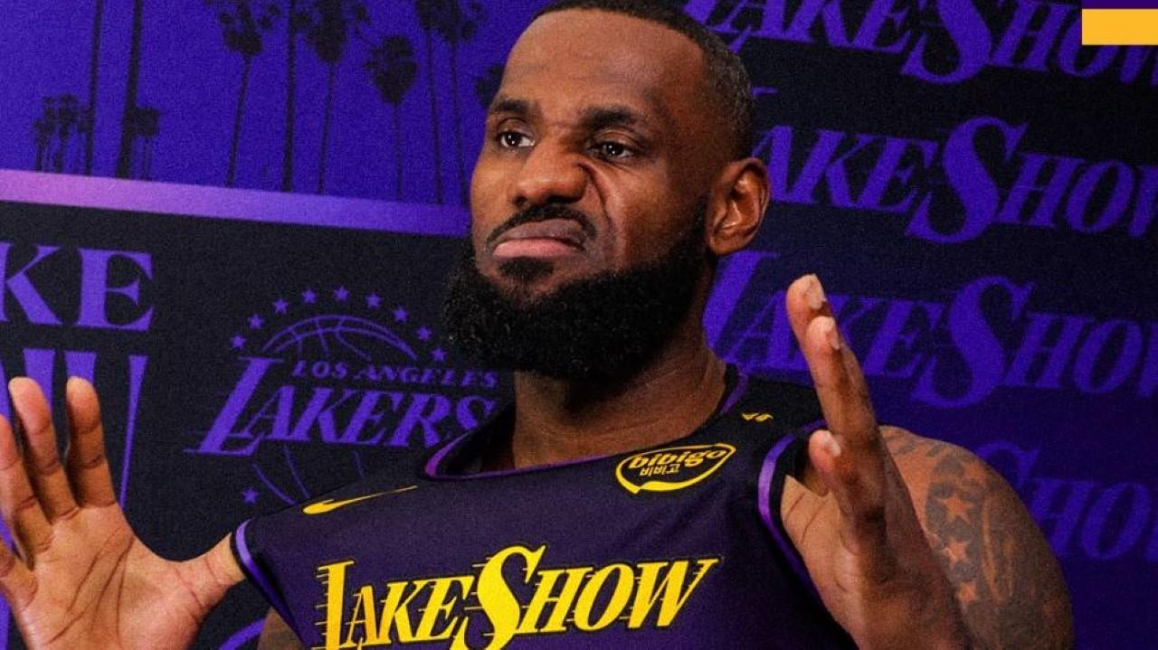 LeBron James dos Los Angeles Lakers