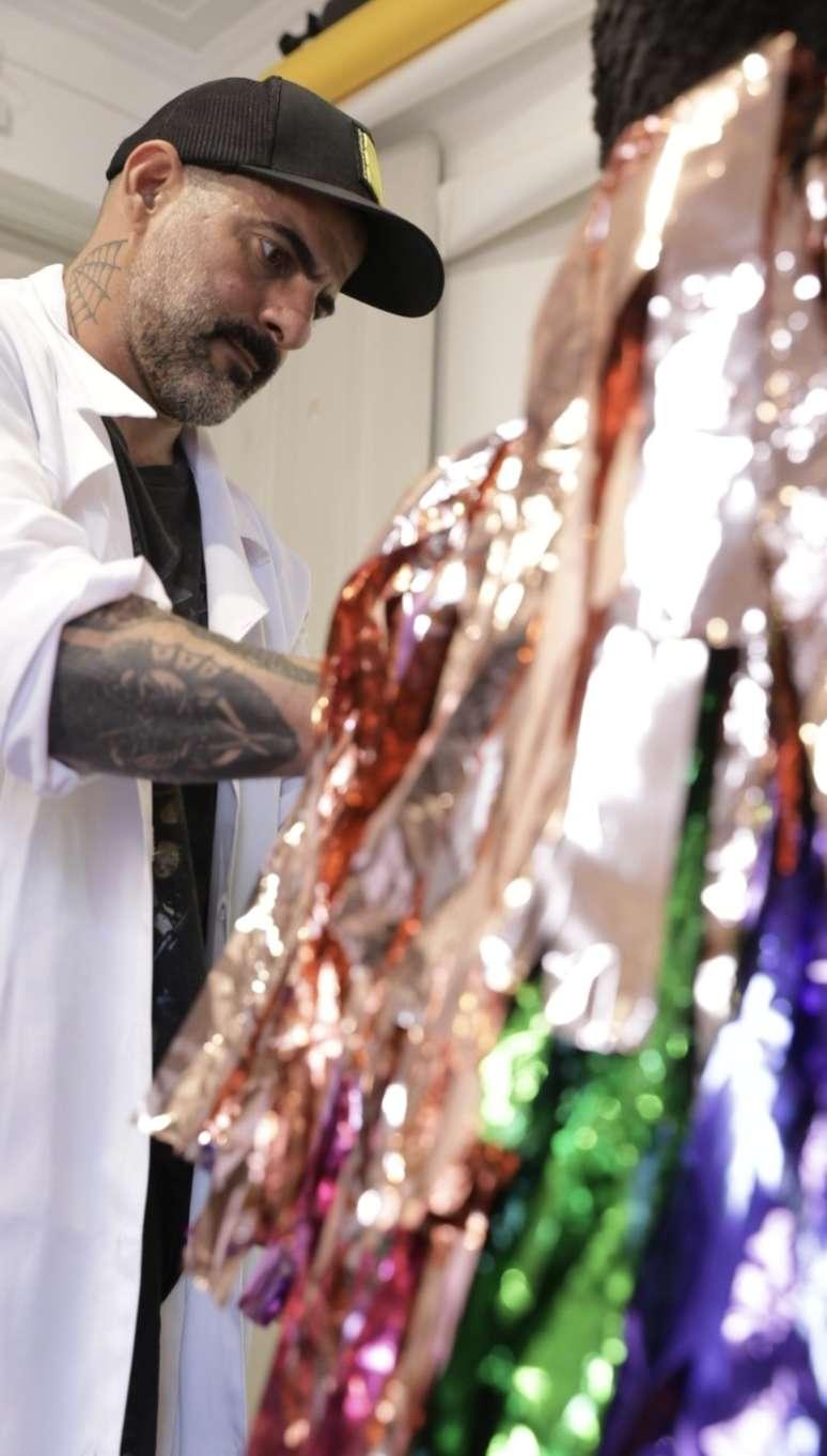 Gustavo Silvestre, estilista do Projeto Ponto Firme