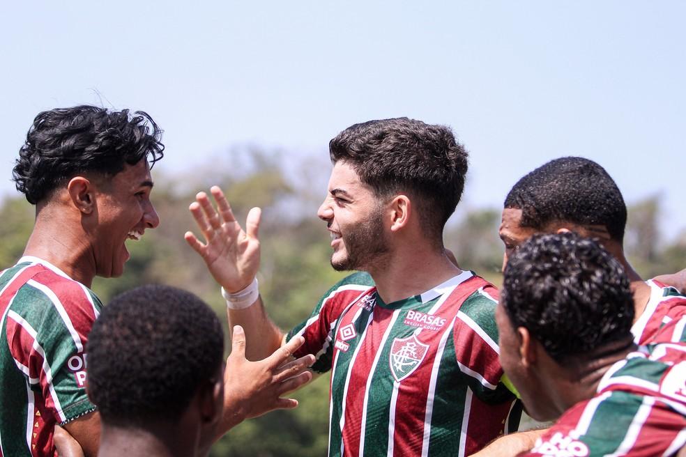 Keven Samuel e Gorgulho, jogadores do Fluminense sub-17