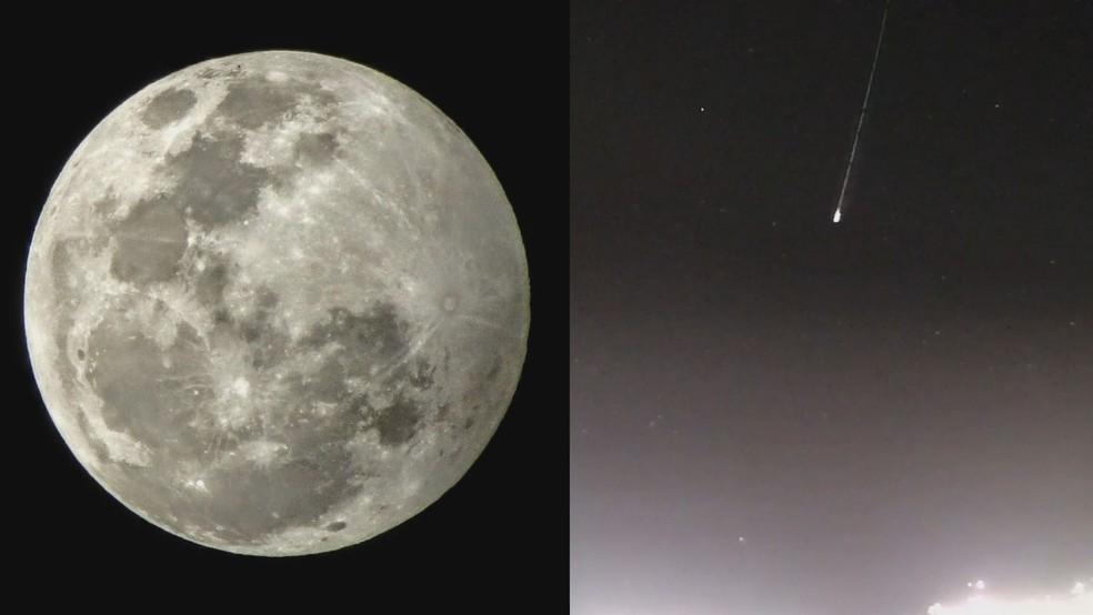 Superlua e chuva de meteoros no Paraná