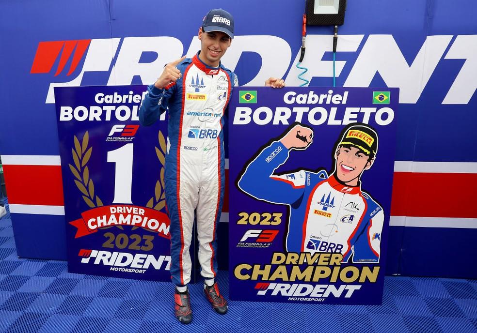 Gabriel Bortoleto conquistou título da F3 na Itália