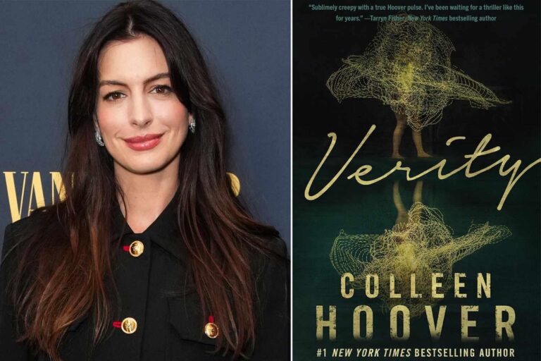 Anne Hathaway Estrelando Adaptação de “Verity” de Colleen Hoover