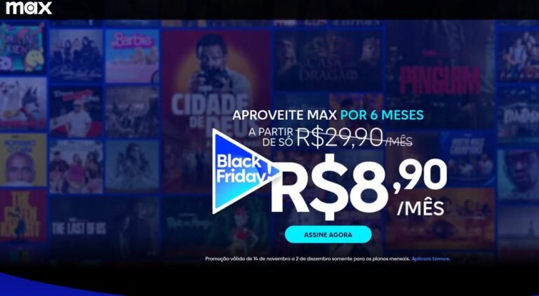 Descontos Imperdíveis na Black Friday: Max, Globoplay e Prime Video Tem Planos Especiais