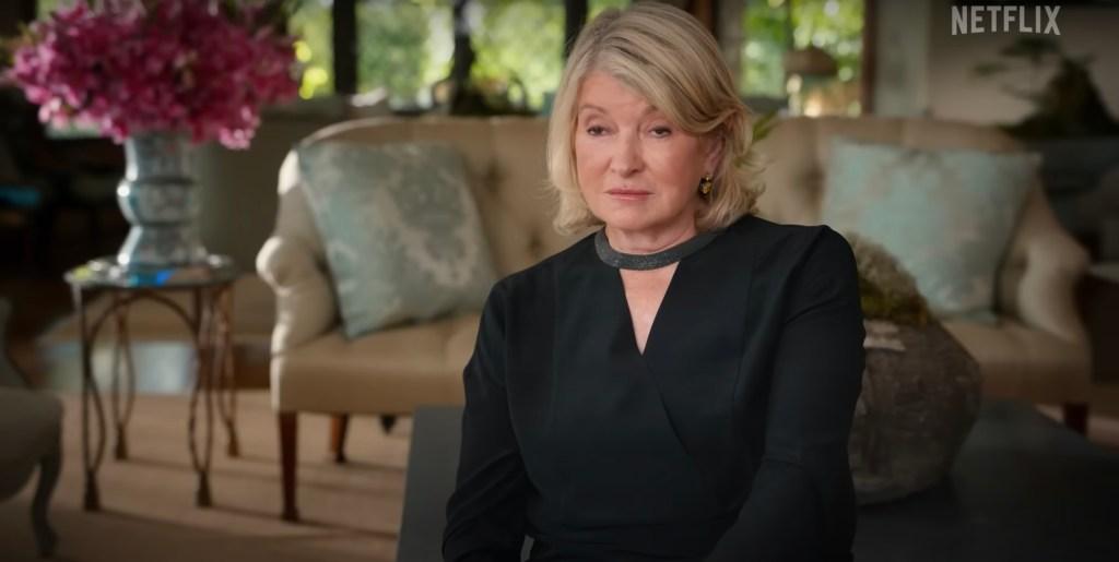 Martha Stewart no documentário Netflix