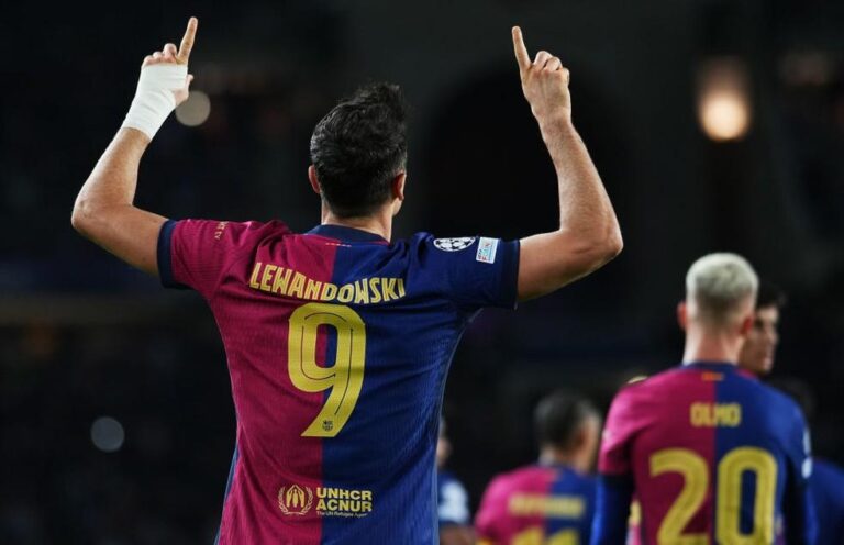 Lewandowski Alcance 100 Gols na Champions League em Partida Histórica