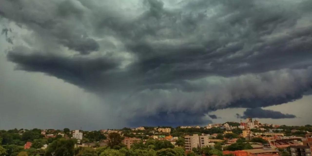 Calorão e intenso abafamento agravam risco de temporais isolados