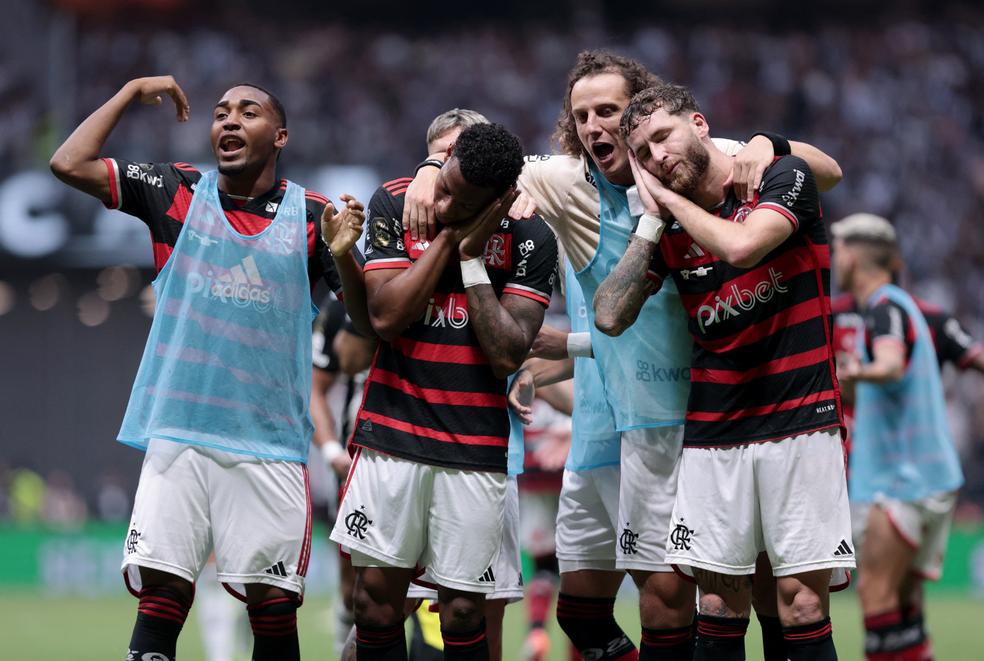 Plata gol Flamengo Atlético-MG Copa do Brasil