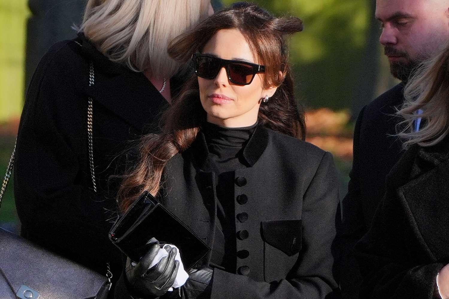 Cheryl Tweedy após o funeral de Liam Payne