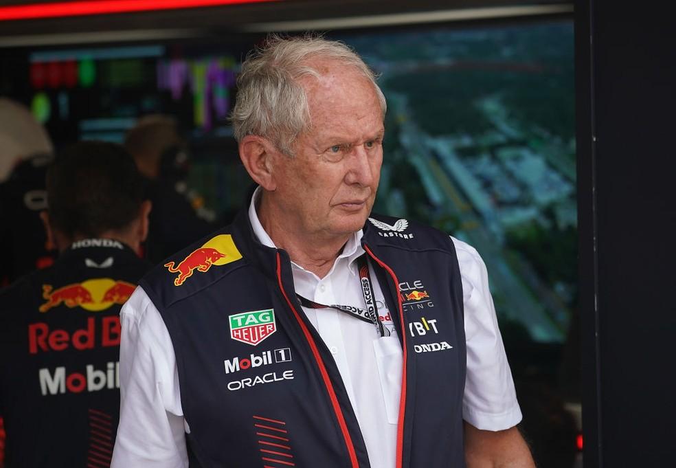 Consultor da RBR, Helmut Marko, no GP da Itália de F1 em 2023