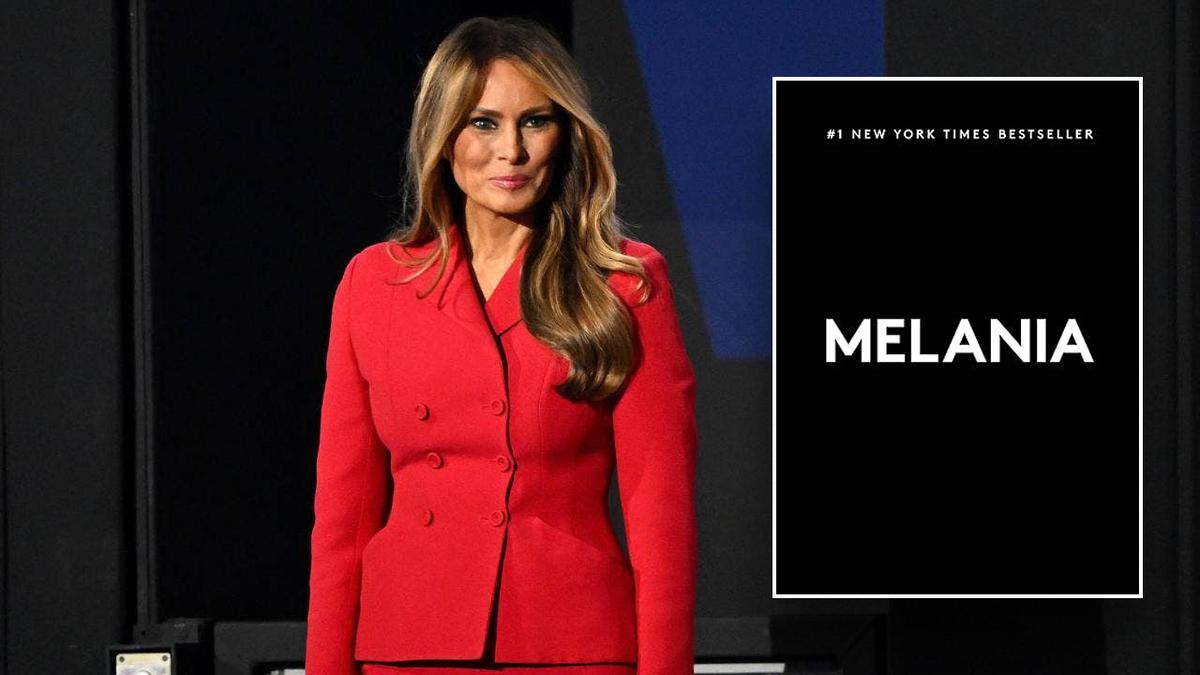 Capa do livro 'Melanie' de Melania Trump