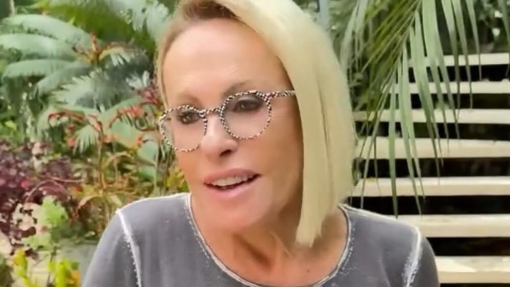 Ana Maria Braga revela que pegou Covid-19 pela quinta vez
