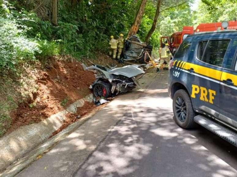 Acidente na rodovia