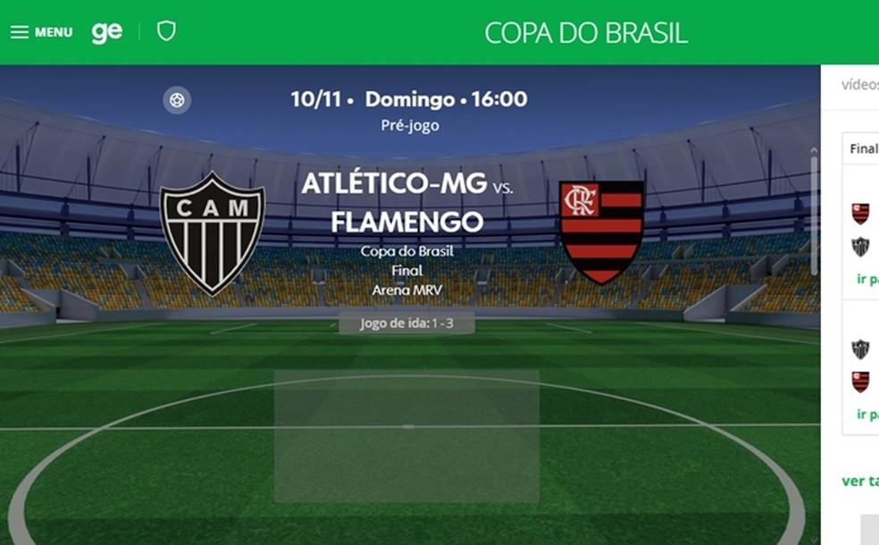 Atlético-MG x Flamengo minuto a minuto: ge transmite os lances da final ao vivo e online