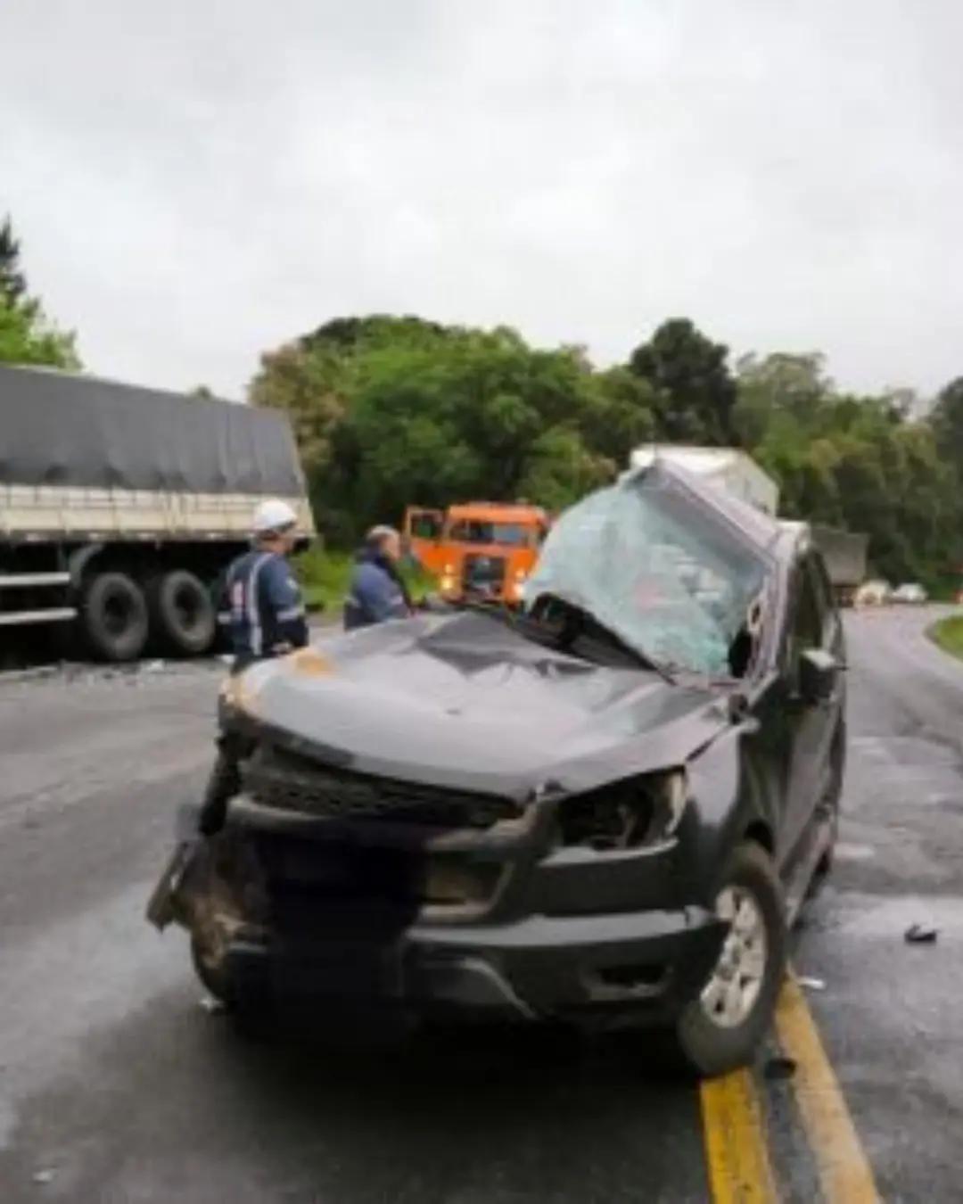 Homem morre em grave acidente na BR-153 em General Carneiro