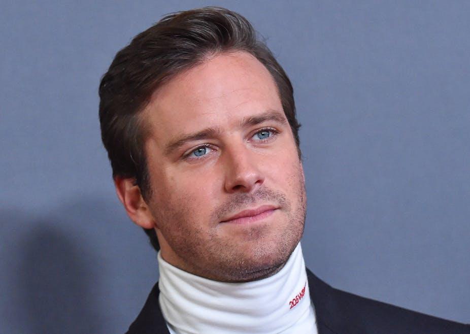 Head shot of actor Armie Hammer.