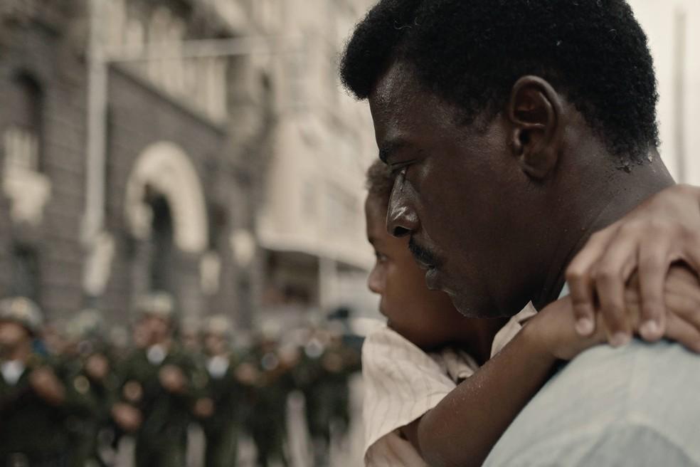 Seu Jorge em 'Marighella', de Wagner Moura