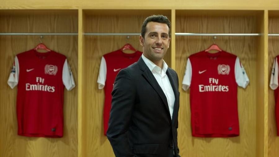 Edu Gaspar trabalha como diretor do Arsenal desde 2019.