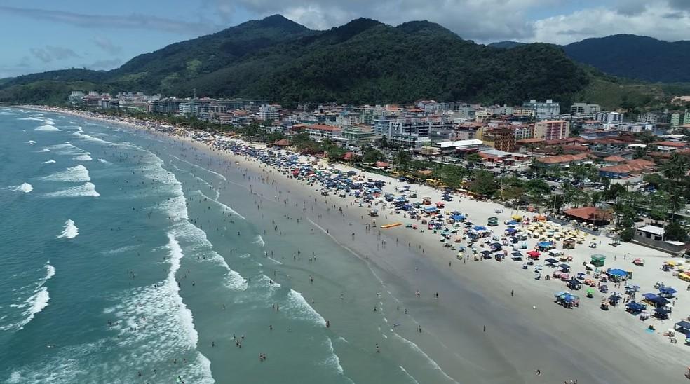 Praia Grande, em Ubatuba (SP)