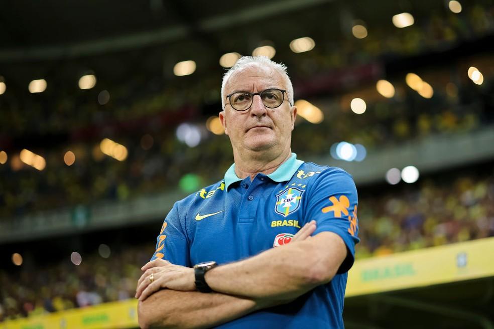 Dorival Júnior em Brasil x Uruguai