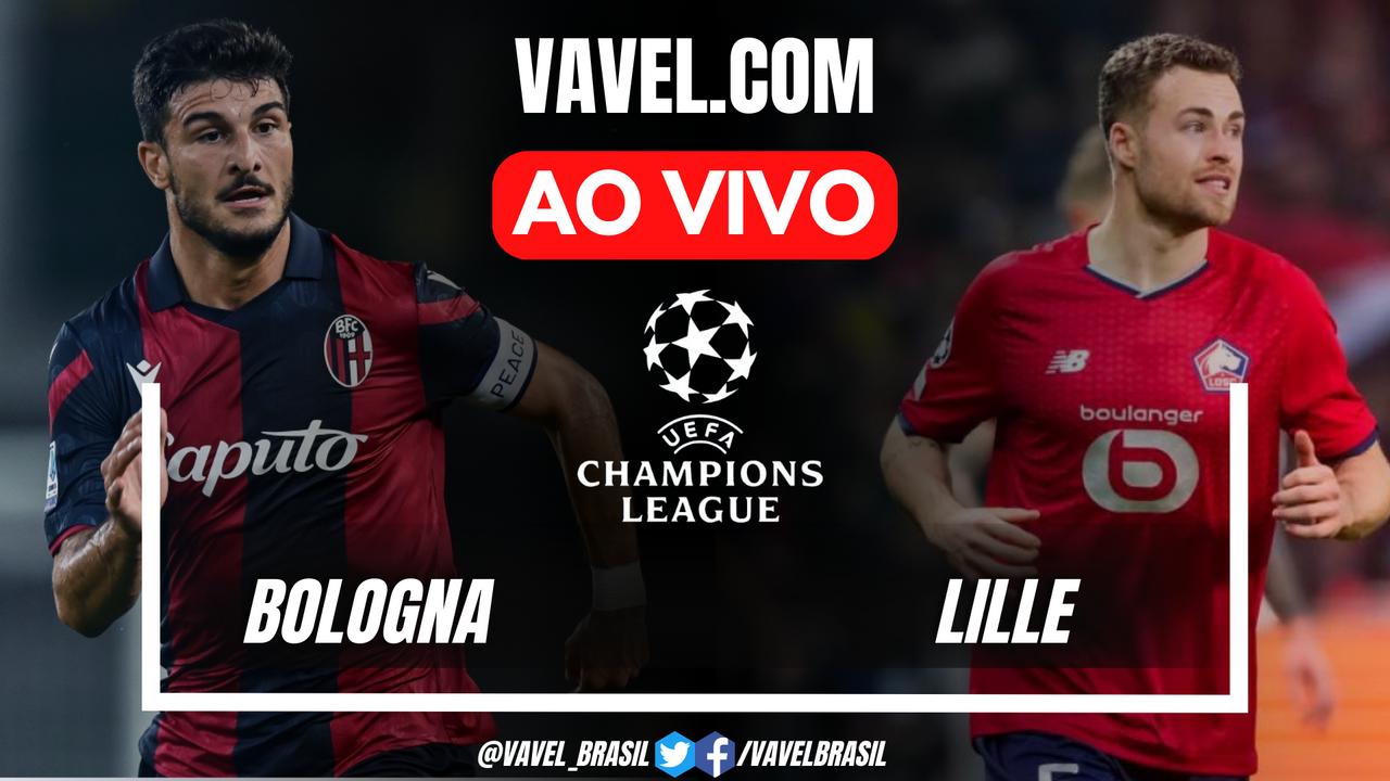 Bologna x Lille AO VIVO hoje na UEFA Champions League (0-0)