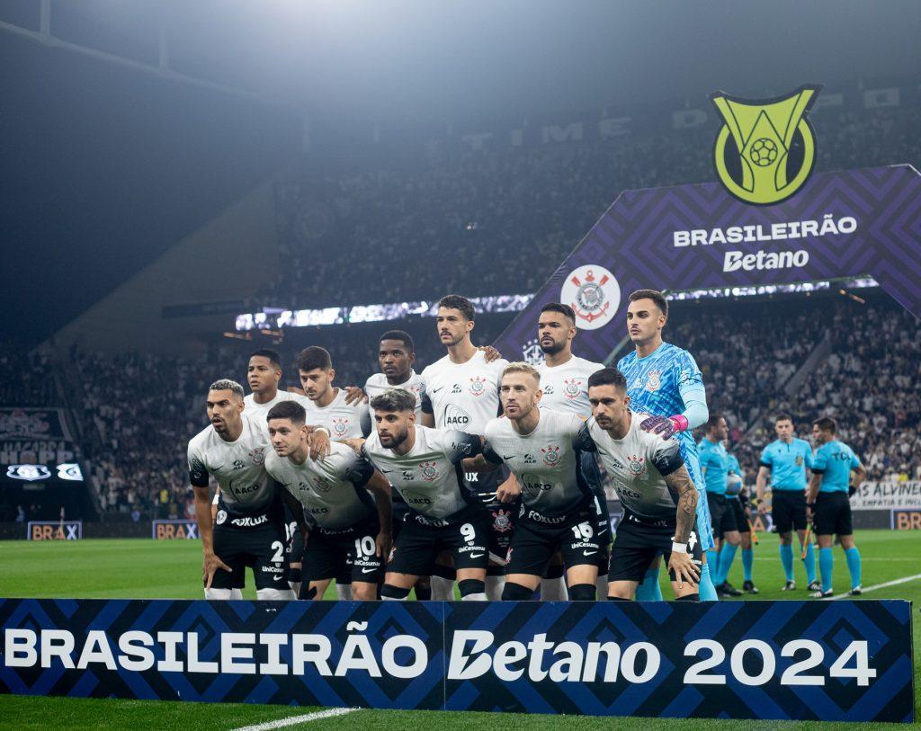 Escudo do Corinthians na Néo Química Arena