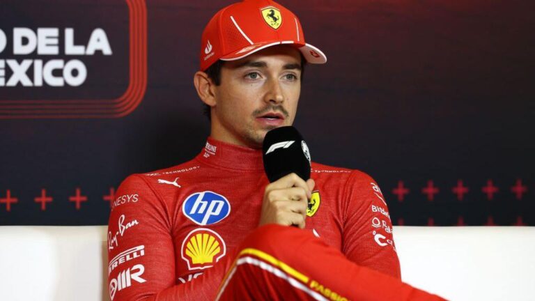 Charles Leclerc é multado por xingamentos após o GP da Cidade do México