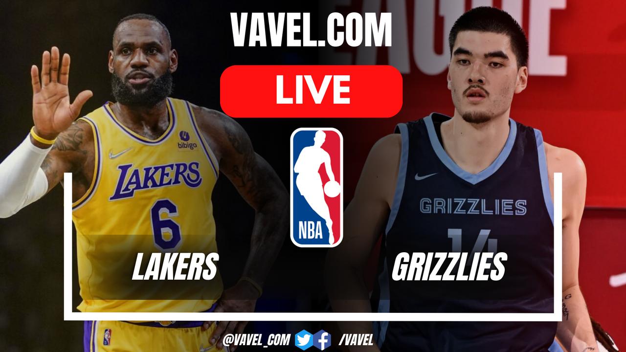 Los Angeles Lakers vs Memphis Grizzlies