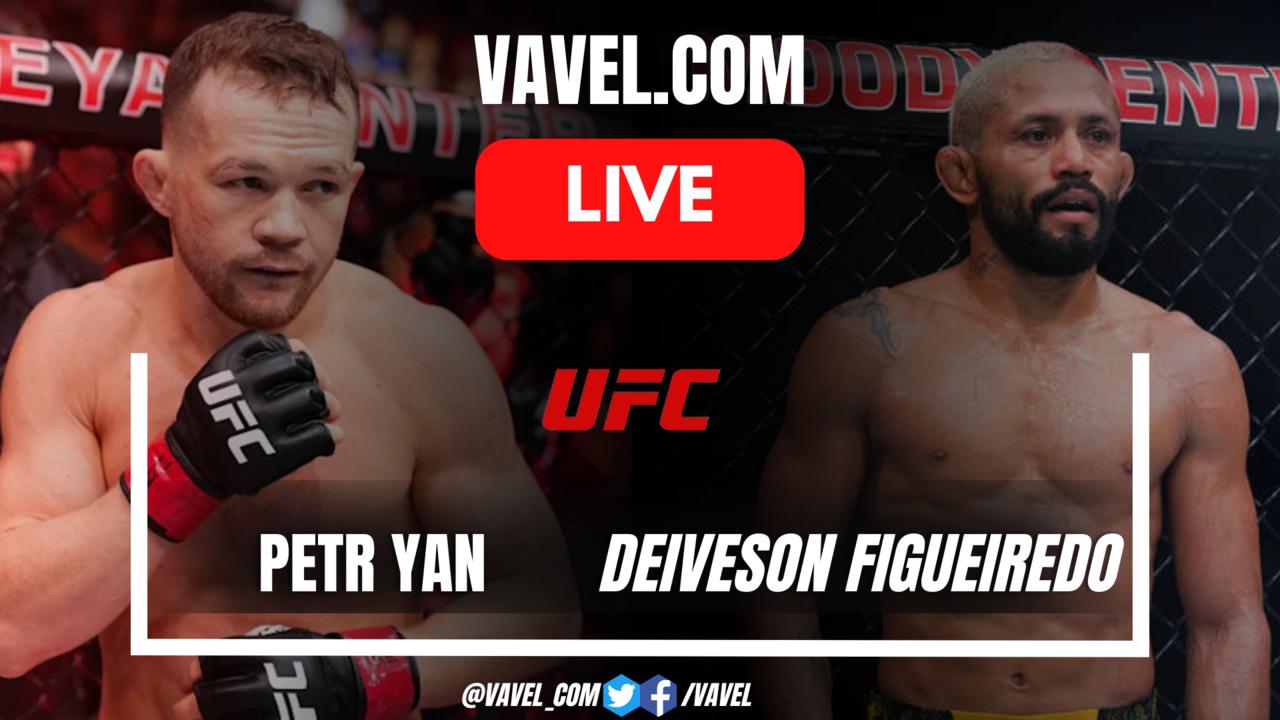 Petr Yan vs Deiveson Figueiredo durante o UFC Fight Night