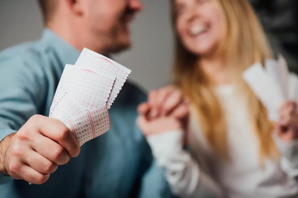 Loteria Federal com os números do sorteio