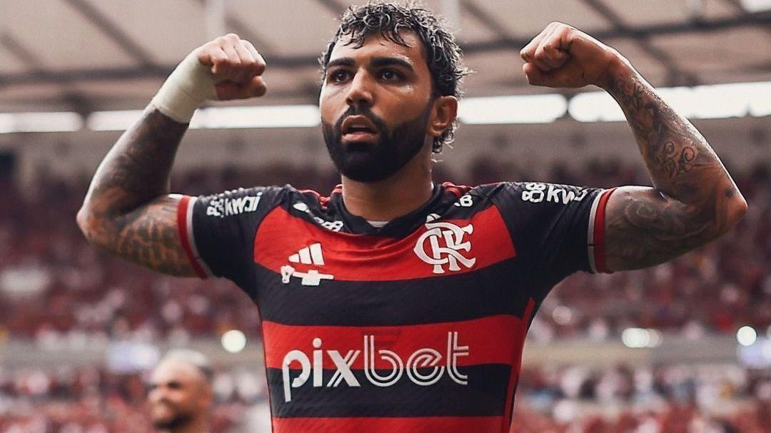 Gabigol marcou duas vezes na vitória do Flamengo sobre o Atlético-MG na final da Copa do Brasil.