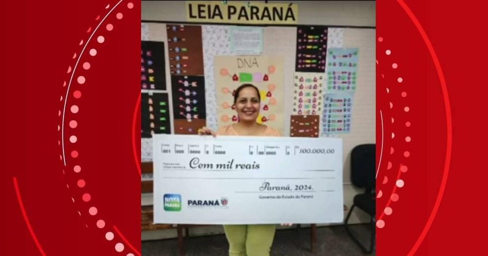 Moradora de Londrina ganhou R$ 100 mil do Nota Paraná