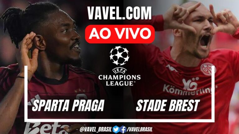 Sparta Praga é derrotado pelo Brest na Liga dos Campeões