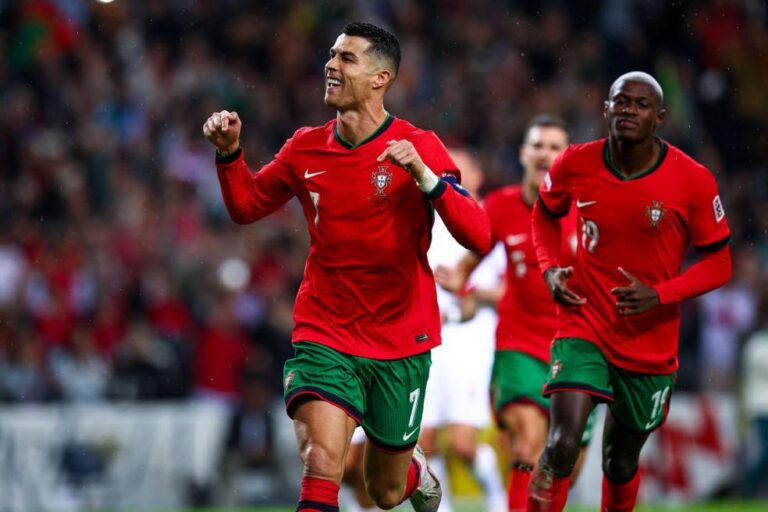 Portugal goleia Polônia e Cristiano Ronaldo quebra novo recorde histórico