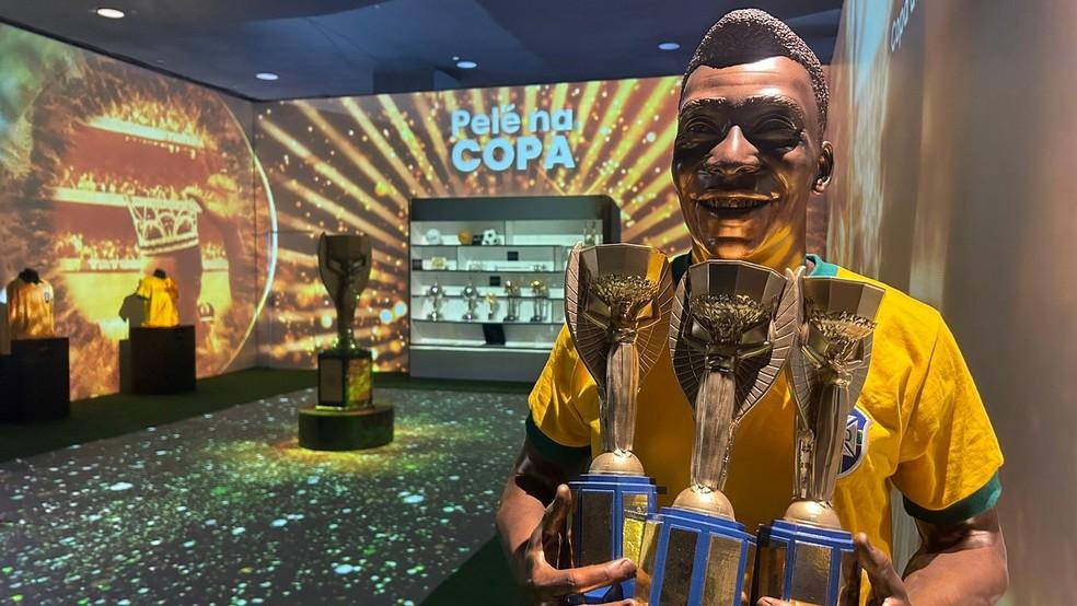 Exposição em homenagem a Pelé