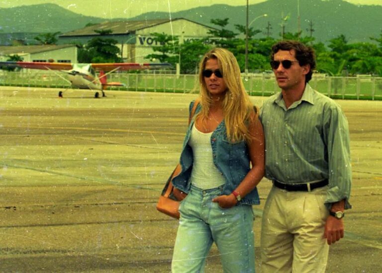 Adriane Galisteu e Joaquim Huck brilham em eventos que celebram Ayrton Senna