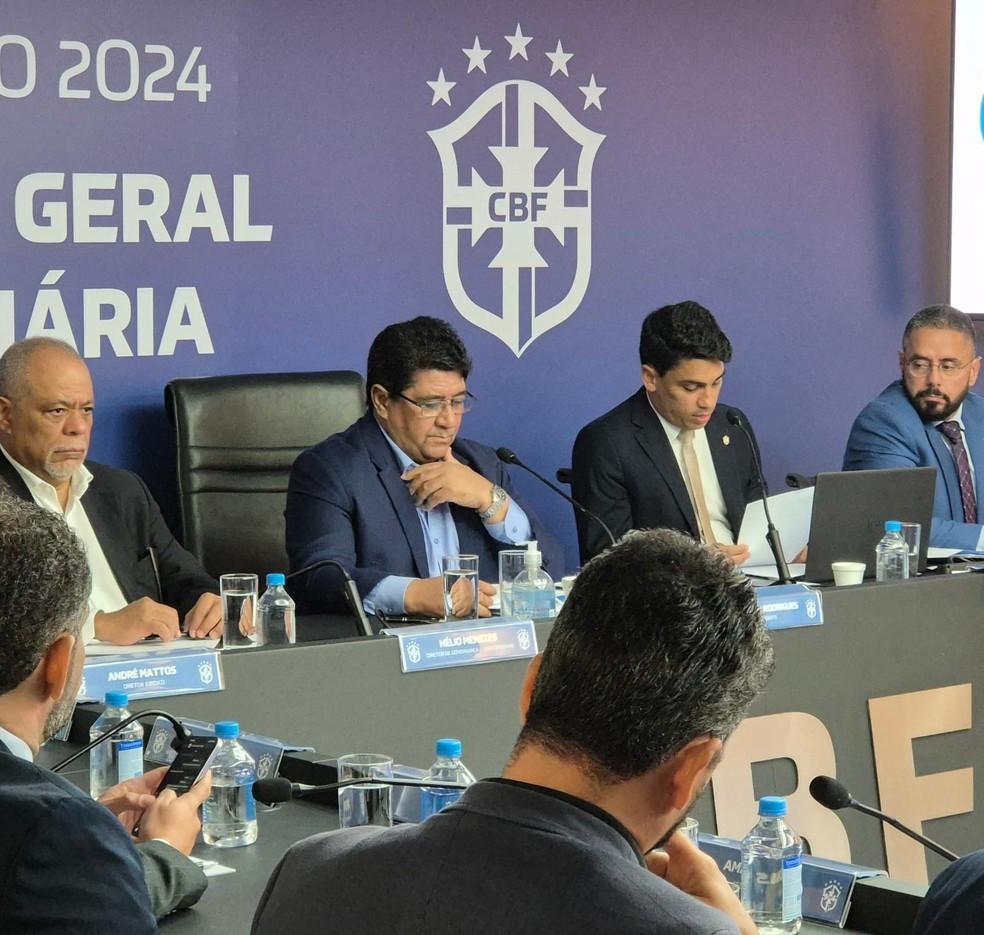 Ednaldo Rodrigues Assembleia Geral Extraordinária CBF