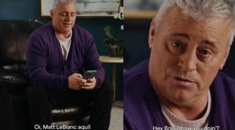 Matt LeBlanc, o Joey de Friends, faz uma aparição especial no Brasil