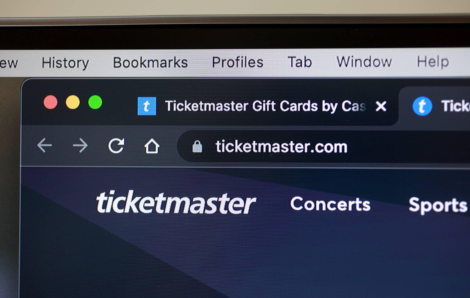 Logo da Ticketmaster