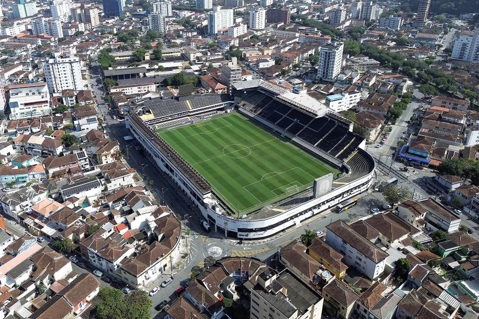 Vila Belmiro, estádio do Santos