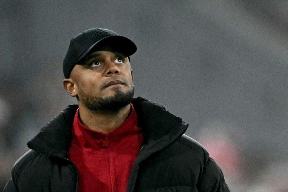 Kompany precisa gerenciar uma difícil sequência de jogos em meio a uma crise de lesões. AFP.