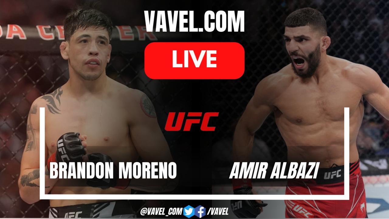 Brandon Moreno vs Amir Albazi ao vivo