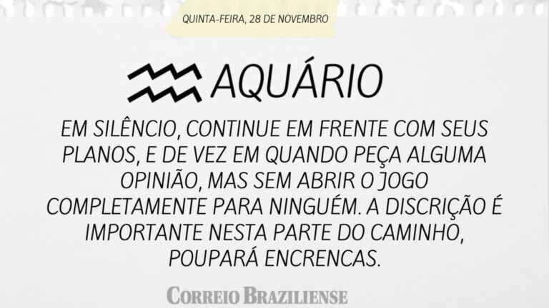 O que os Astros Revelam para Cada Signo Hoje: Horóscopo de 28 de Novembro