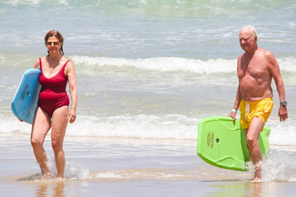 Rei Carlos Gustavo e a Rainha Silvia da Suécia